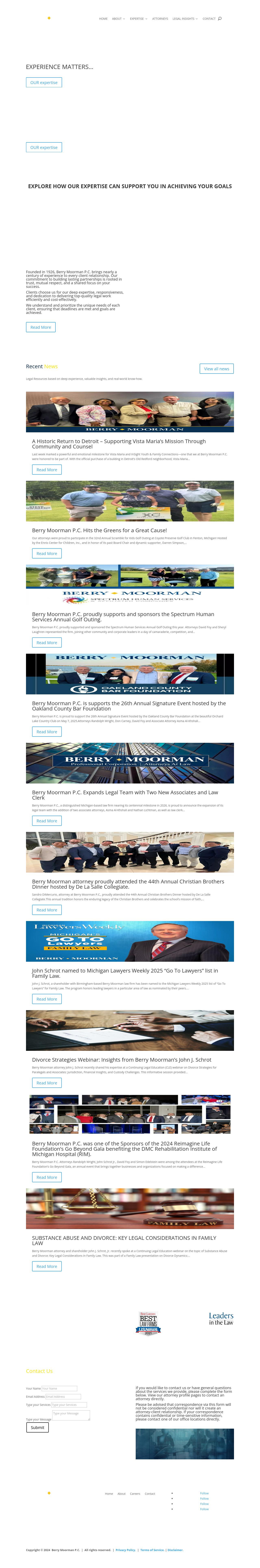 Berry Moorman PC - Birmingham MI Lawyers