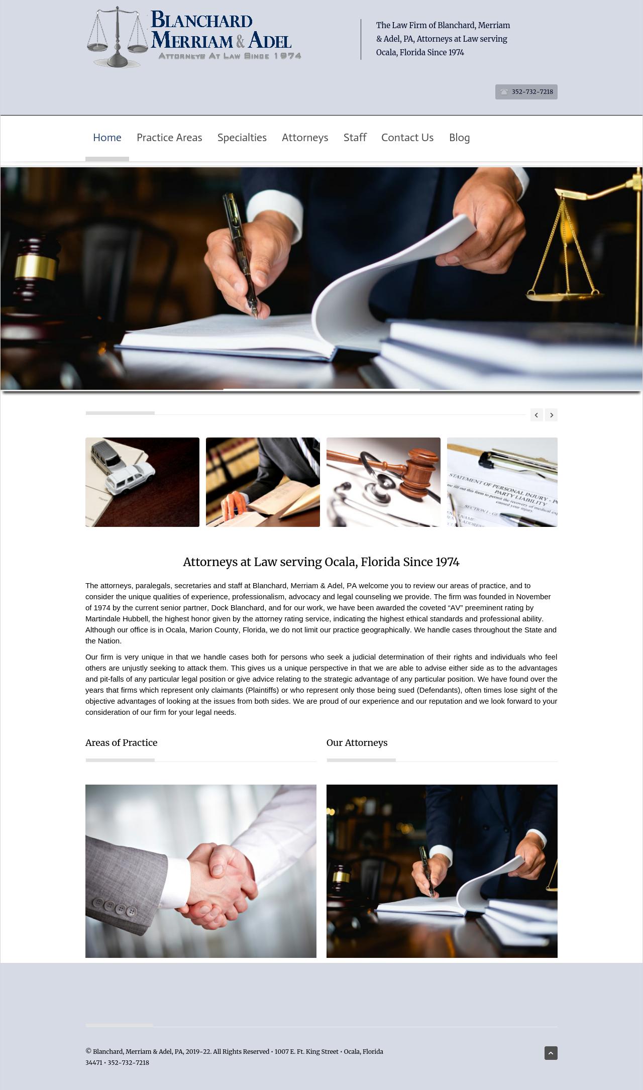 Blanchard, Merriam, Adel & Kirkland, P.A. - Ocala FL Lawyers