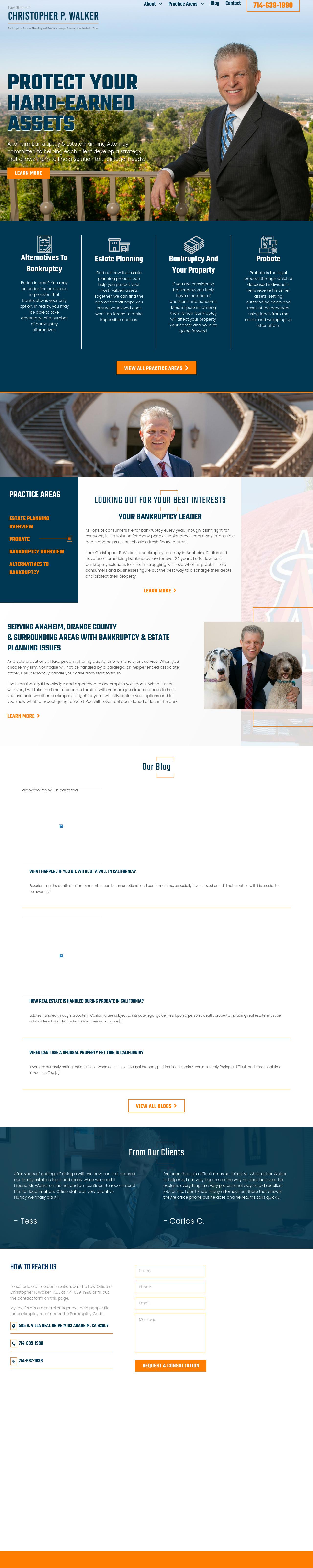 Law Office of Christopher P. Walker, P.C. - Anaheim Hills CA Lawyers