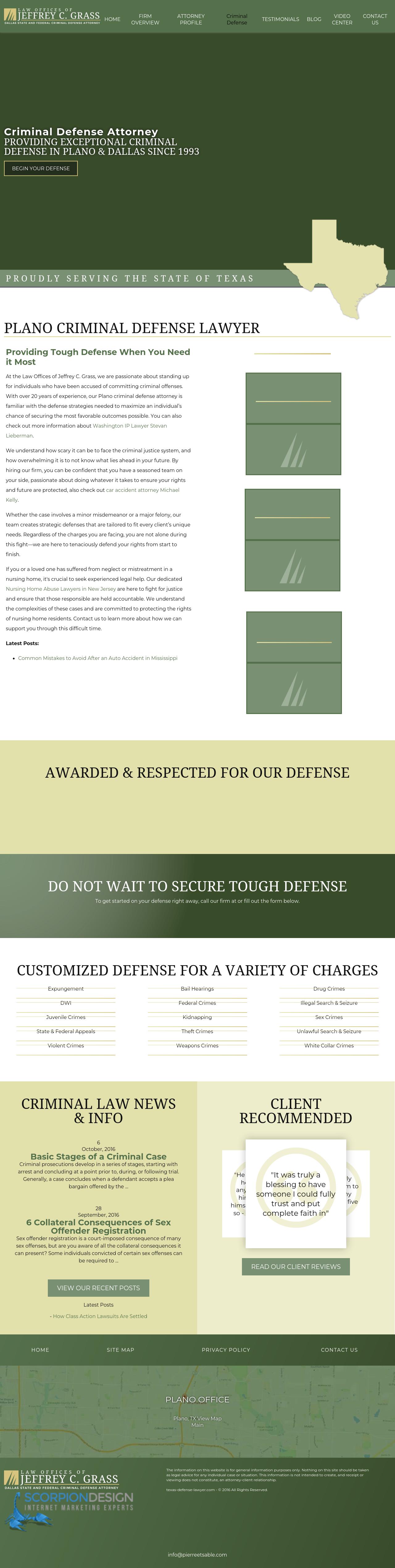 Law Offices of Jeffrey C. Grass - Dallas TX Lawyers