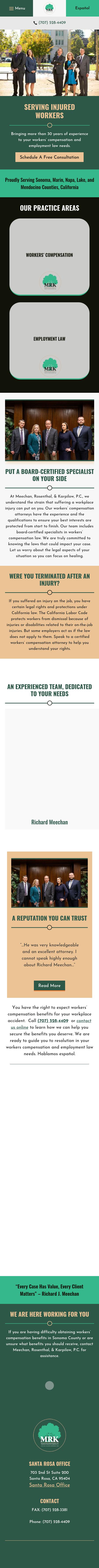 Law Office of Richard J. Meechan - Santa Rosa CA Lawyers