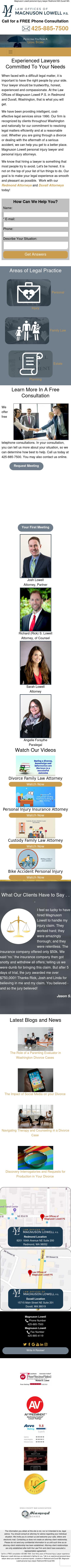 Law Offices of Magnuson Lowell P.S. - Redmond WA Lawyers