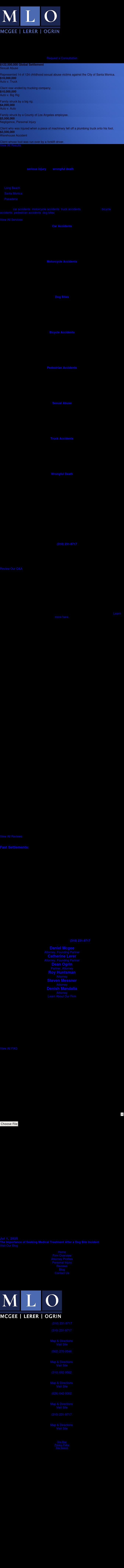 McGEE, LERER & Associates - Santa Monica CA Lawyers