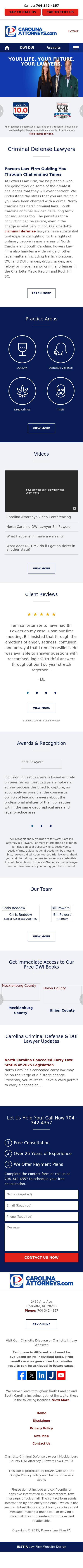 Powers McCartan, PLLC - Concord NC Lawyers