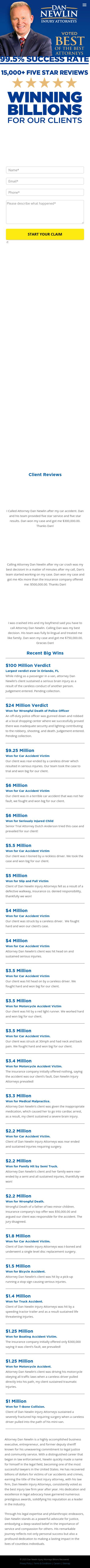 The Law Offices of Dan Newlin - Orlando FL Lawyers