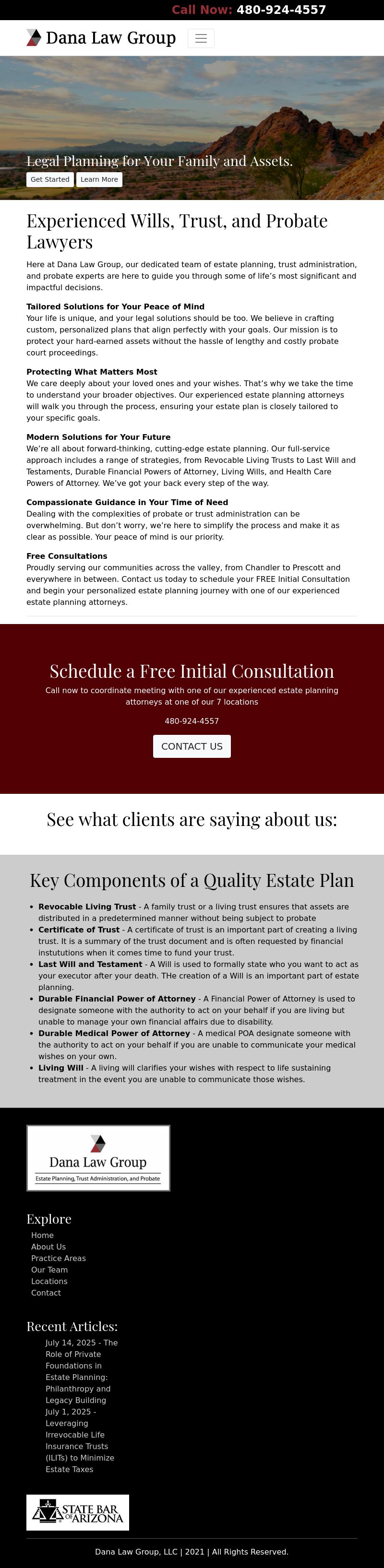 Dana Law Group, LLC - Chandler AZ Lawyers