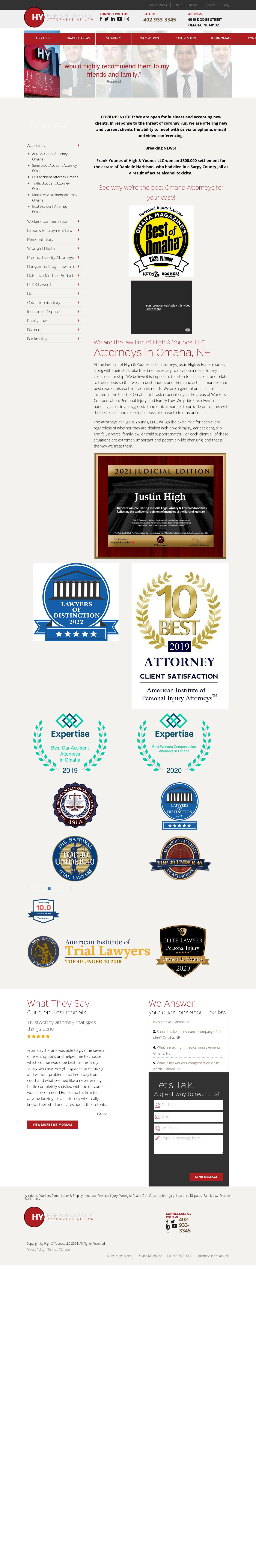 High & Younes - Omaha NE Lawyers