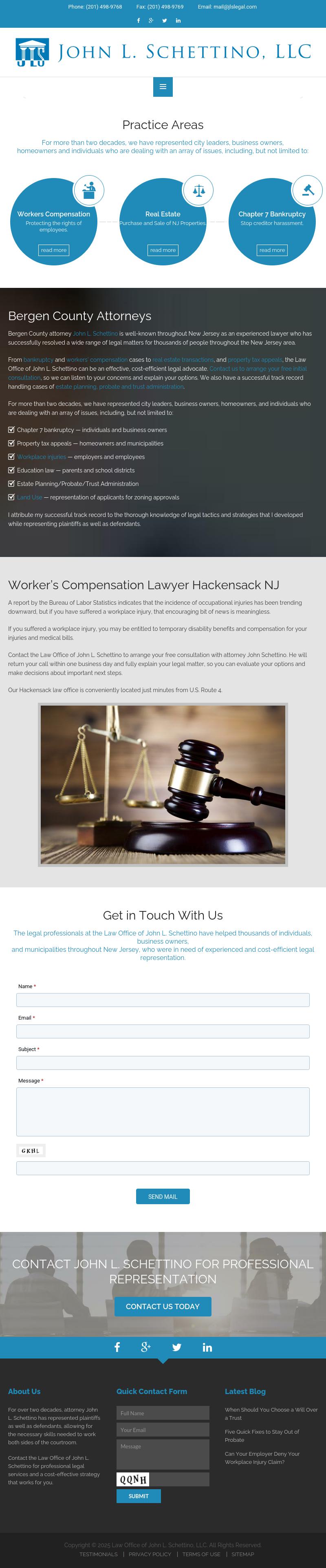 Law Office of John L. Schettino, LLC - Hackensack NJ Lawyers