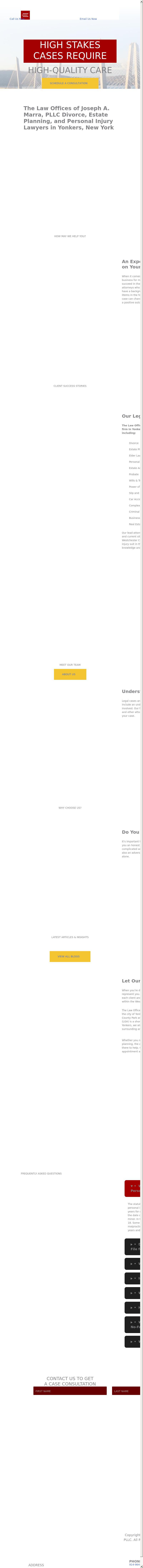 Law Offices of Joseph A. Marra - Bronx NY Lawyers