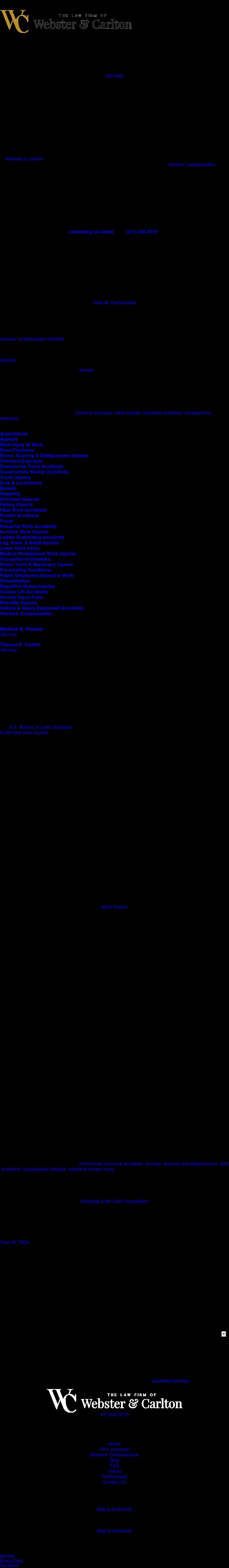 Morrison, Webster & Carlton, Attorneys at Law - Springfield MO Lawyers