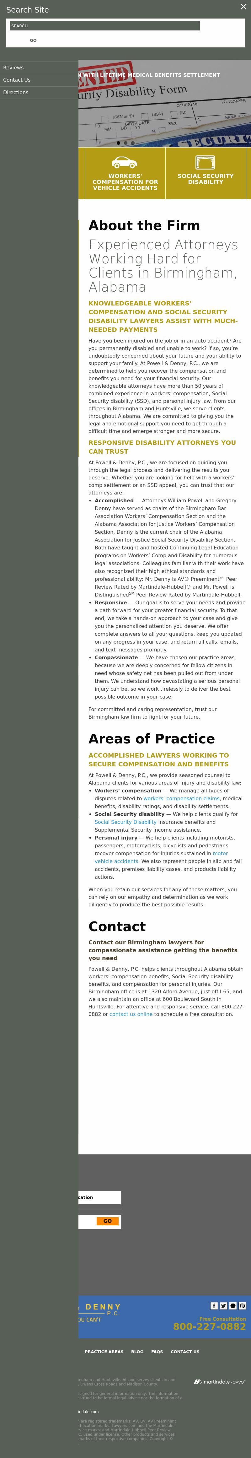 Powell & Denny, P.C. - Birmingham AL Lawyers