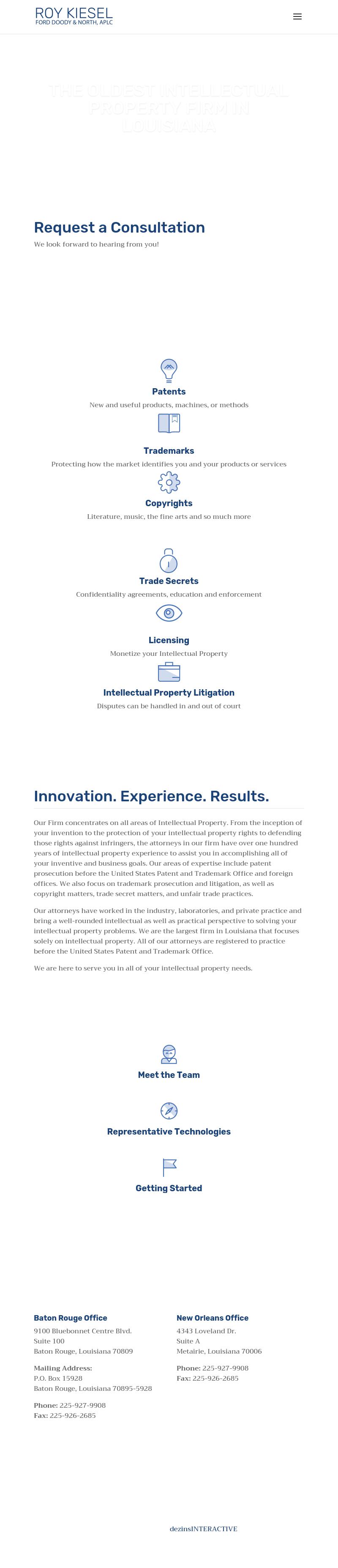 Roy Kiesel Ford Doody Thurmon, APLC - Baton Rouge LA Lawyers