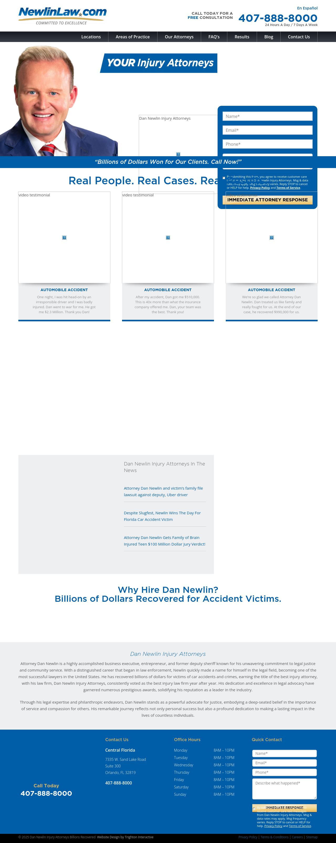 The Law Offices of Dan Newlin - Orlando FL Lawyers